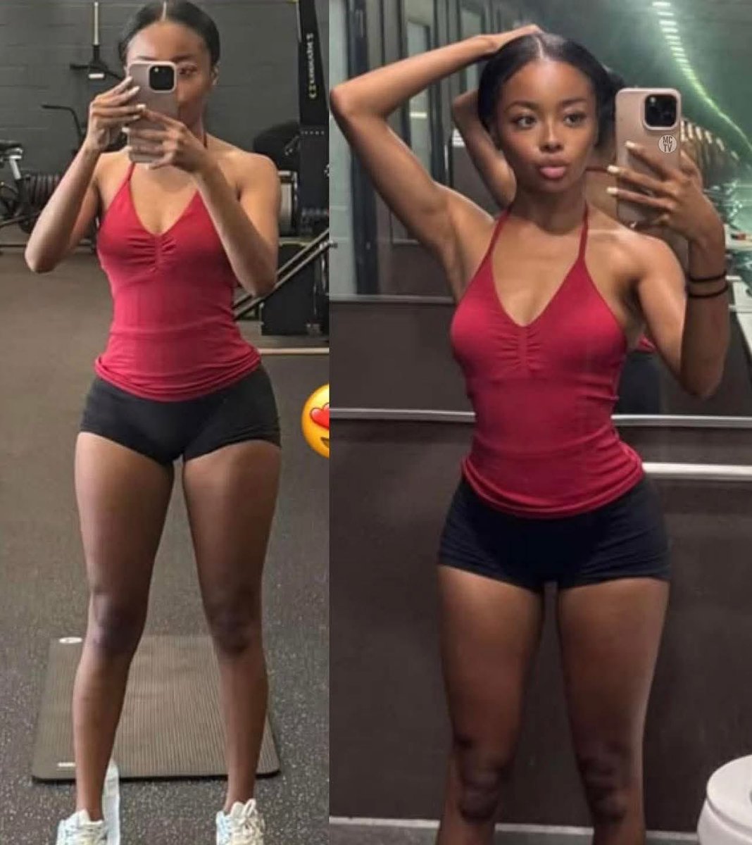 Raindropsmedia1's tweet photo. Skai Jackson has been hitting the gym after giving birth. https://t.co/r1E3K4eh8c