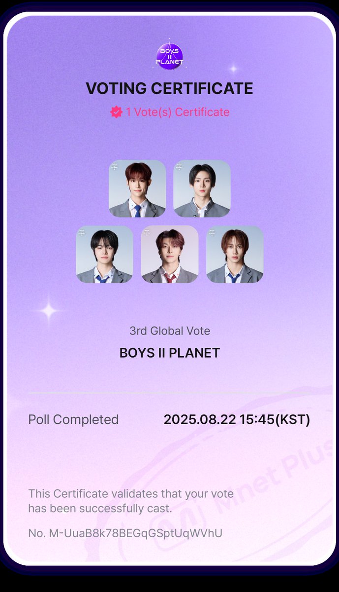 Honest_HoneyBee's tweet photo. #BOYS2PLANET #3rdGlobalVote #MnetPlus https://t.co/ZQR55Uig3h
