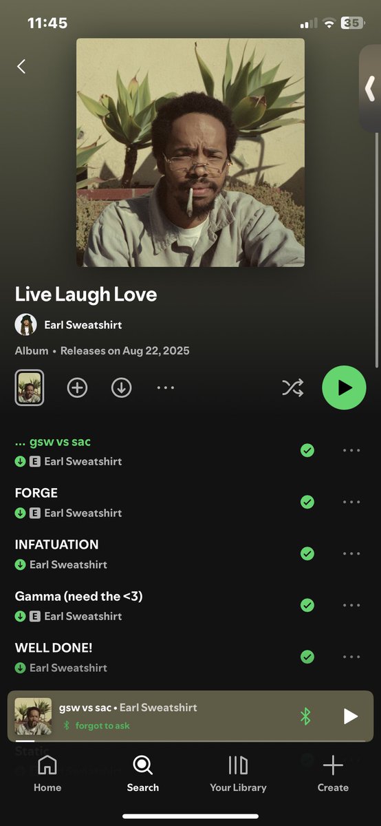 hoy shit dudee

the song earl got to sing on got me emotional bro wtf

amazing album