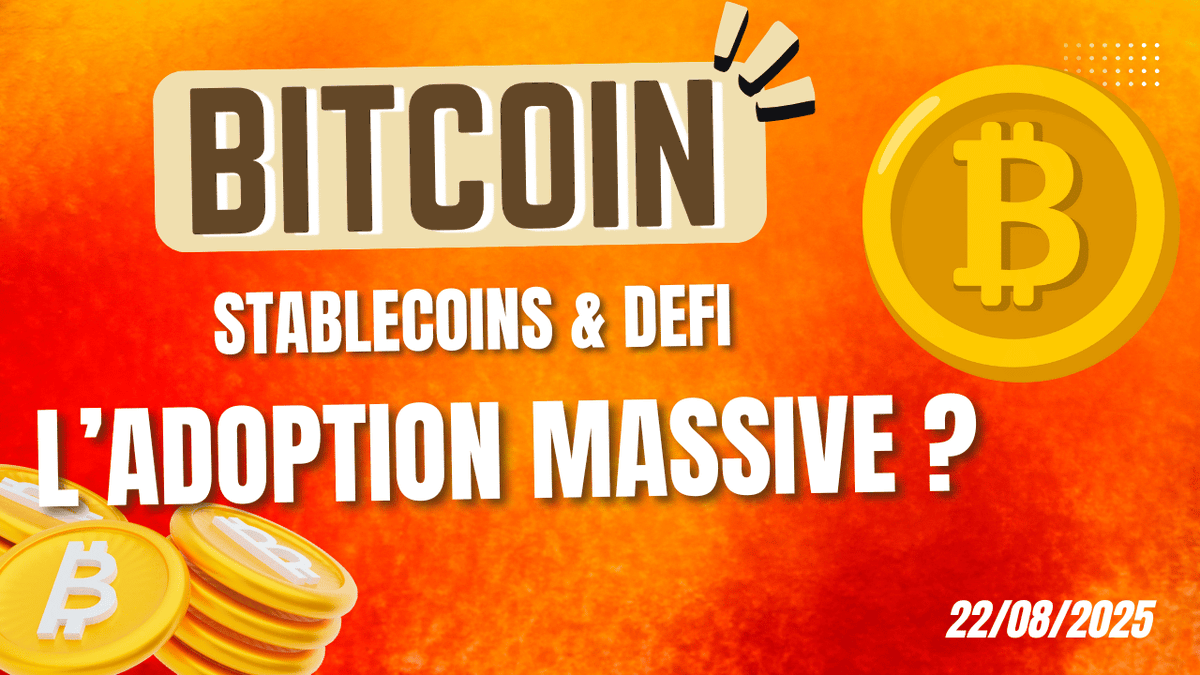BITCOIN DÉBUT DE REBOND 🔥? STABLECOINS & DEFI : VERS UNE ADOPTION MASSIVE  🚀 ? ANALYSE CRYPTO & NEWS Vidéo disponible içi : 👉  https://t.co/LJlQUoZnm6 - Commentez ma vidéo sur YouTube ✓ -