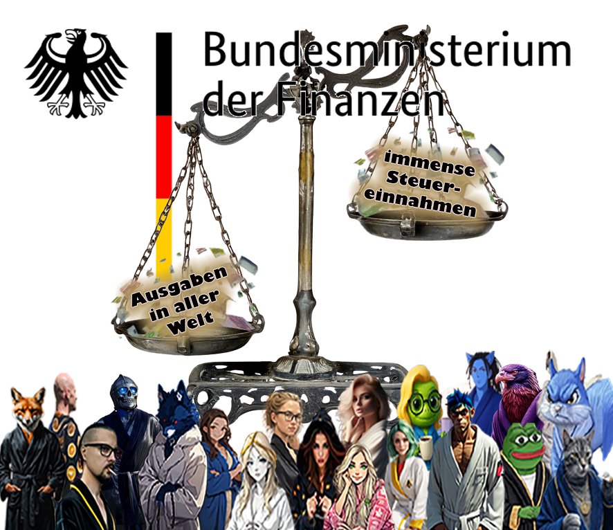 Guten Morgen Bademantelfreunde. Es ist wieder #Bademantelfreitaguns die #BademantelBrigade ruft zum Appell.

Ihr freut auch doch auch darüber, dass eure Steuergelder in alle Welt verschenkt werden, oder?

Rekordsteuereinnahmen und trotzdem klaffen im Bundeshaushalt überall