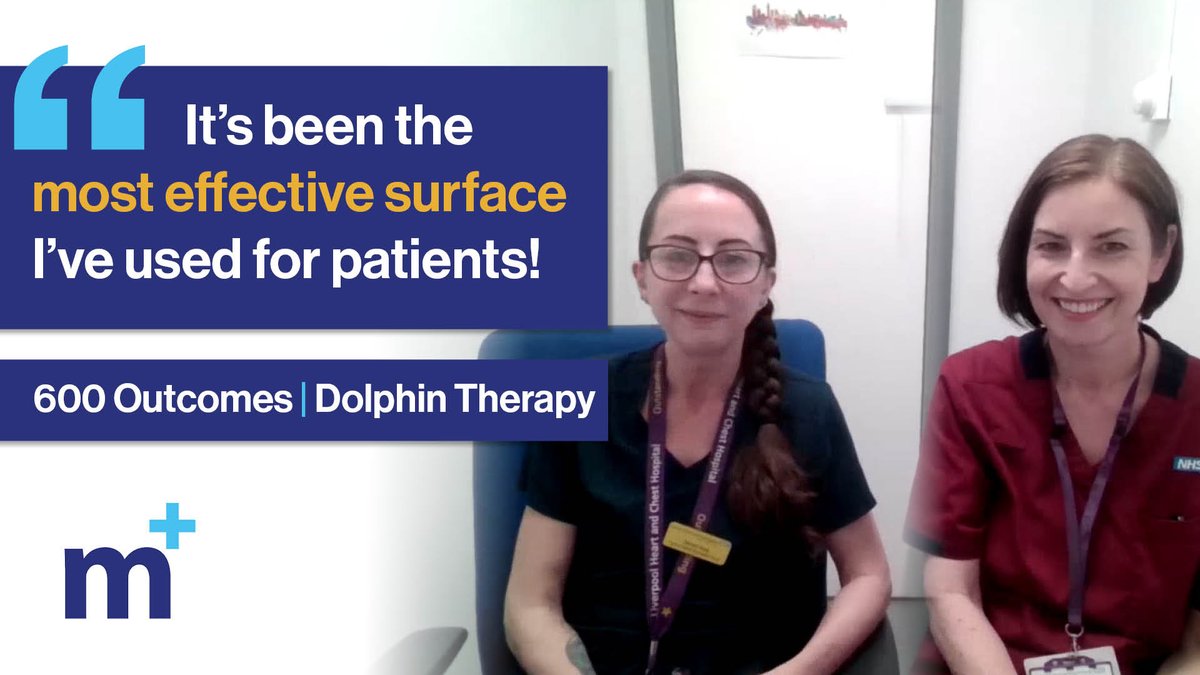 MedstromUK's tweet photo. A few weeks ago, we shared the teaser.. now here is the full story!

Liverpool Heart &amp; Chest Hospital has reached a significant milestone - 600 patient outcomes supported by Dolphin Therapy. 🐬

Watch the full video &amp; read all about it in our recent blog: https://t.co/hdb4eokGjm https://t.co/friui4uTzY