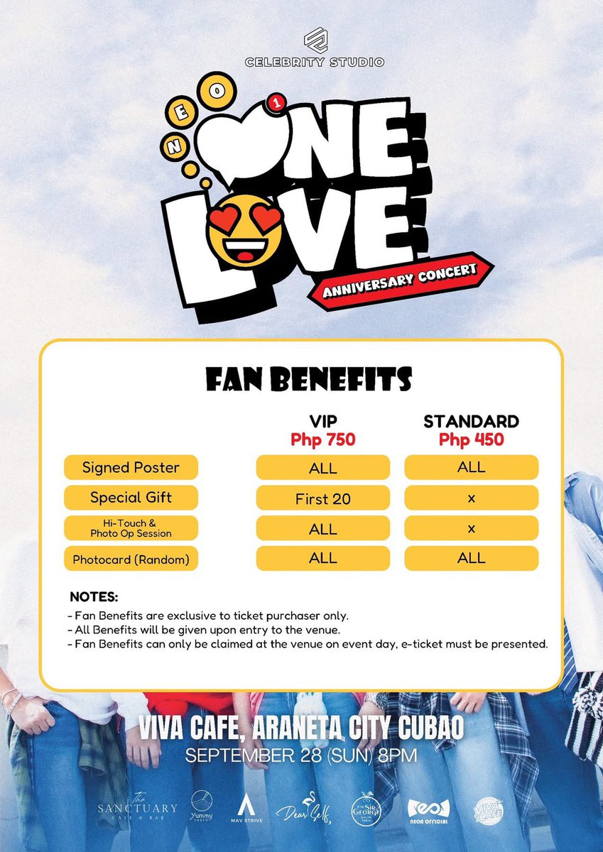 Impulse purchases are fine if they include NEO concert tickets. 🤭

📅September 28, 2025 | 8PM
📍 Viva Cafe PH, Araneta City, Cubao

Grab yours now via: tinyurl.com/ONELOVECONCERT

#NEO_PH #NEO_LUIZ #ReadyGlow #NEO_OneLove_Anniversary
#NEO_Anniversary_Concert #NEO_ONELOVE_Concert