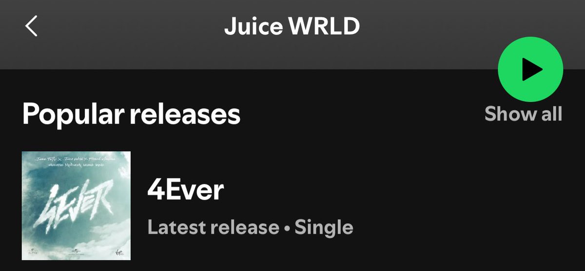 “4Ever” (Something To Prove) with French Montana just got dropped without Grade A’s permission by the producer Jamz 😬

Since it unofficially dropped, it most likely will be taken down VERY quickly