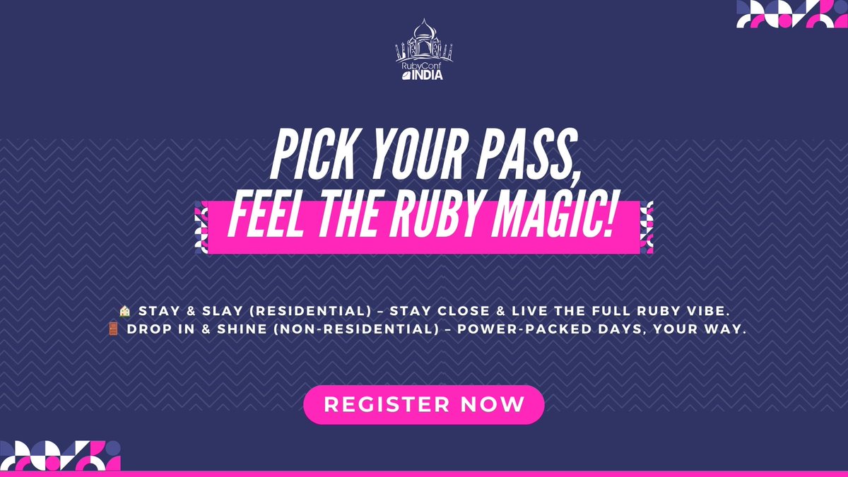 2 ways to shine, 1 unforgettable experience! ✨

🏠Residential – Stay close, connect deeper, live the full Ruby vibe.

🚪Non-Residential – Join the action, your way, your time.

Whichever you choose, the sparkle of RCI is waiting for you! Register now: shorturl.at/eOhB0