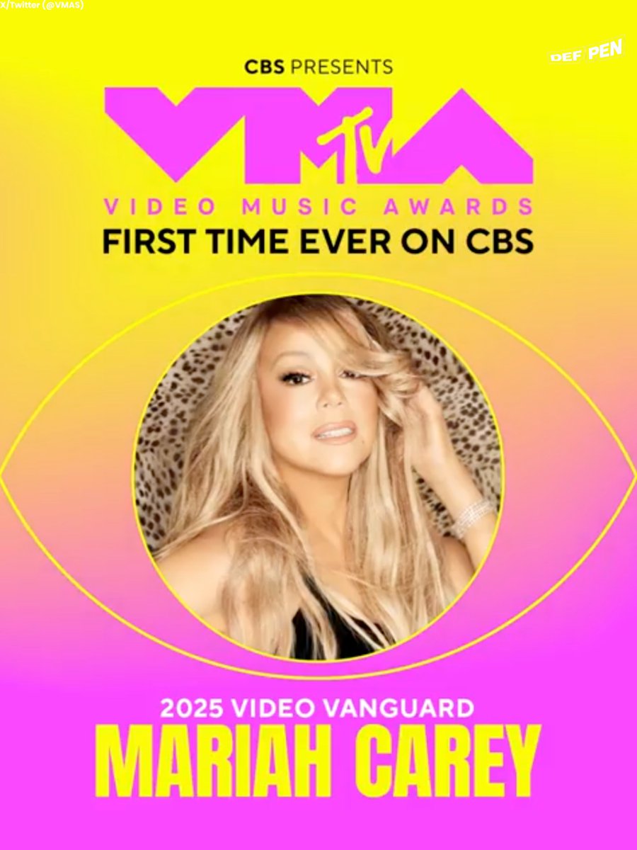 Giving her all of the flowers 💐

Mariah Carey will receive the Video Vanguard Award at the UBS Arena during the MTV Video Music Awards on Sunday, September 7th.