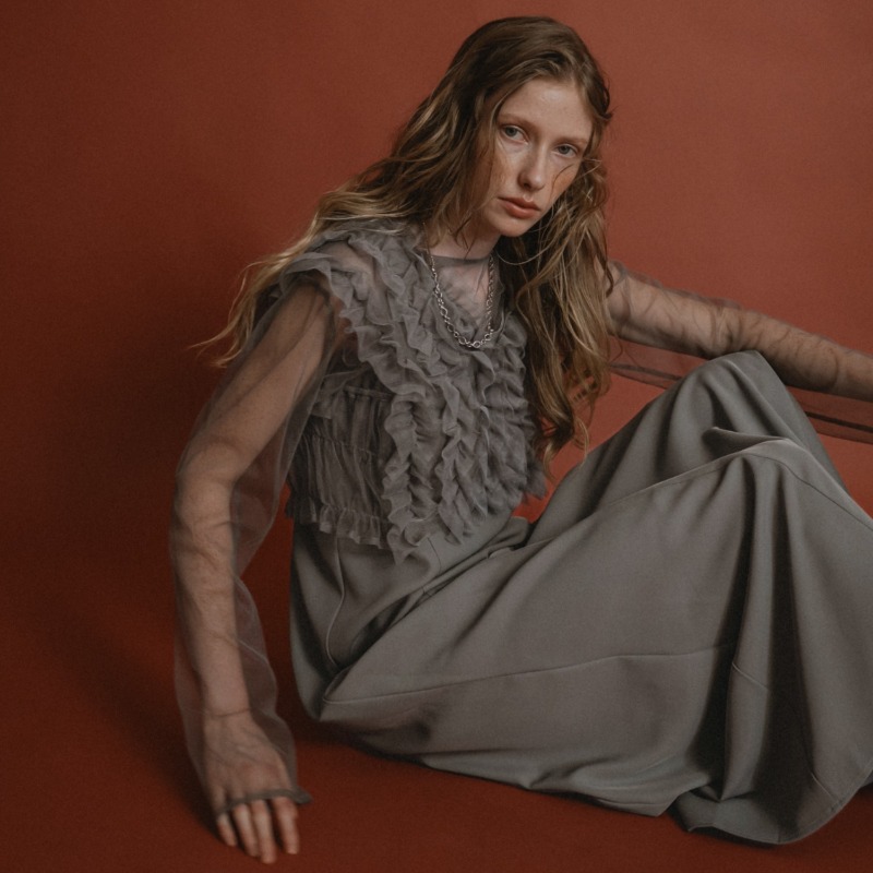 オケージョンドレス他バッグなど一式！⭐︎結婚式⭐︎30代40代 セール】バックオープンジオメトリックレース フレア ロング