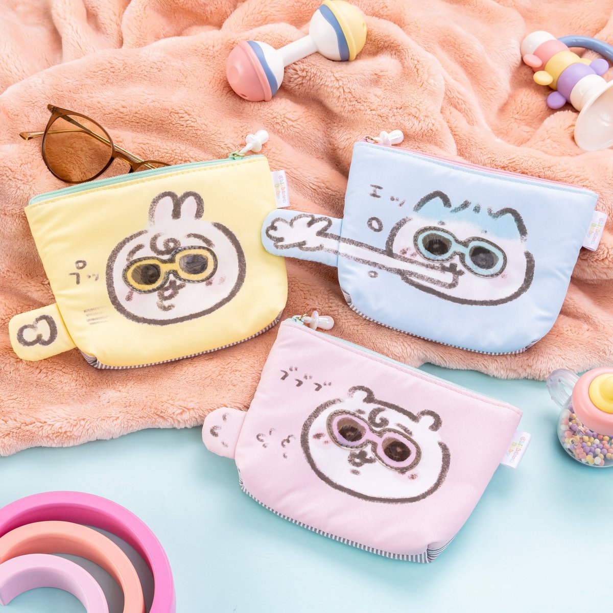 新商品／ 『Chiikawa Baby ポケットティッシュも入れられるポーチ