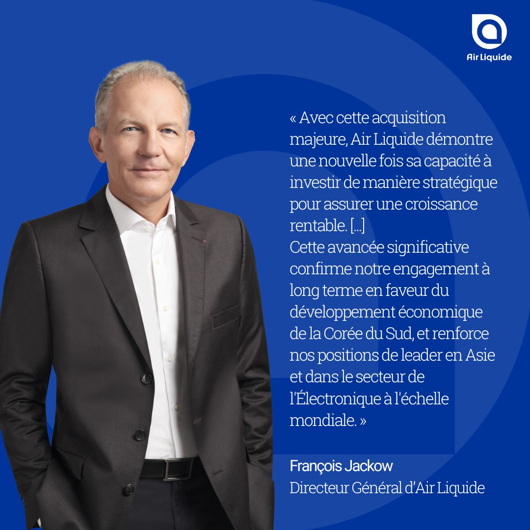 🚨 Air Liquide annonce la signature d’un accord en vue d’acquérir DIG Airgas, un acteur majeur des gaz industriels en Corée du Sud.

Lire la suite ici 👉 airliquide.com/fr/groupe/comm…