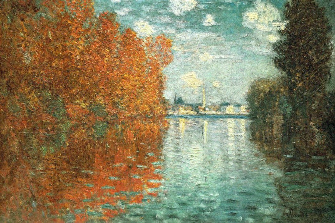 The four seasons through Claude Monet's paintings