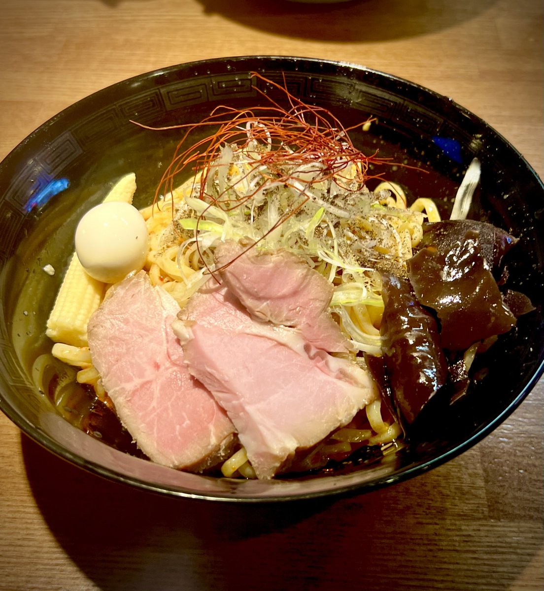 廻麺鶏千 ピリ辛冷やし麻辣麺
新業態の打ち合わせ兼ねてとりせんへ！
サッパリ冷やし麻辣ないすーぅ！
まぜ麺の追いメシはうまいねぇー。程よい麻辣感がよき！＼( 'ω')／ﾊﾞｯ
ごちそうさまーーー！