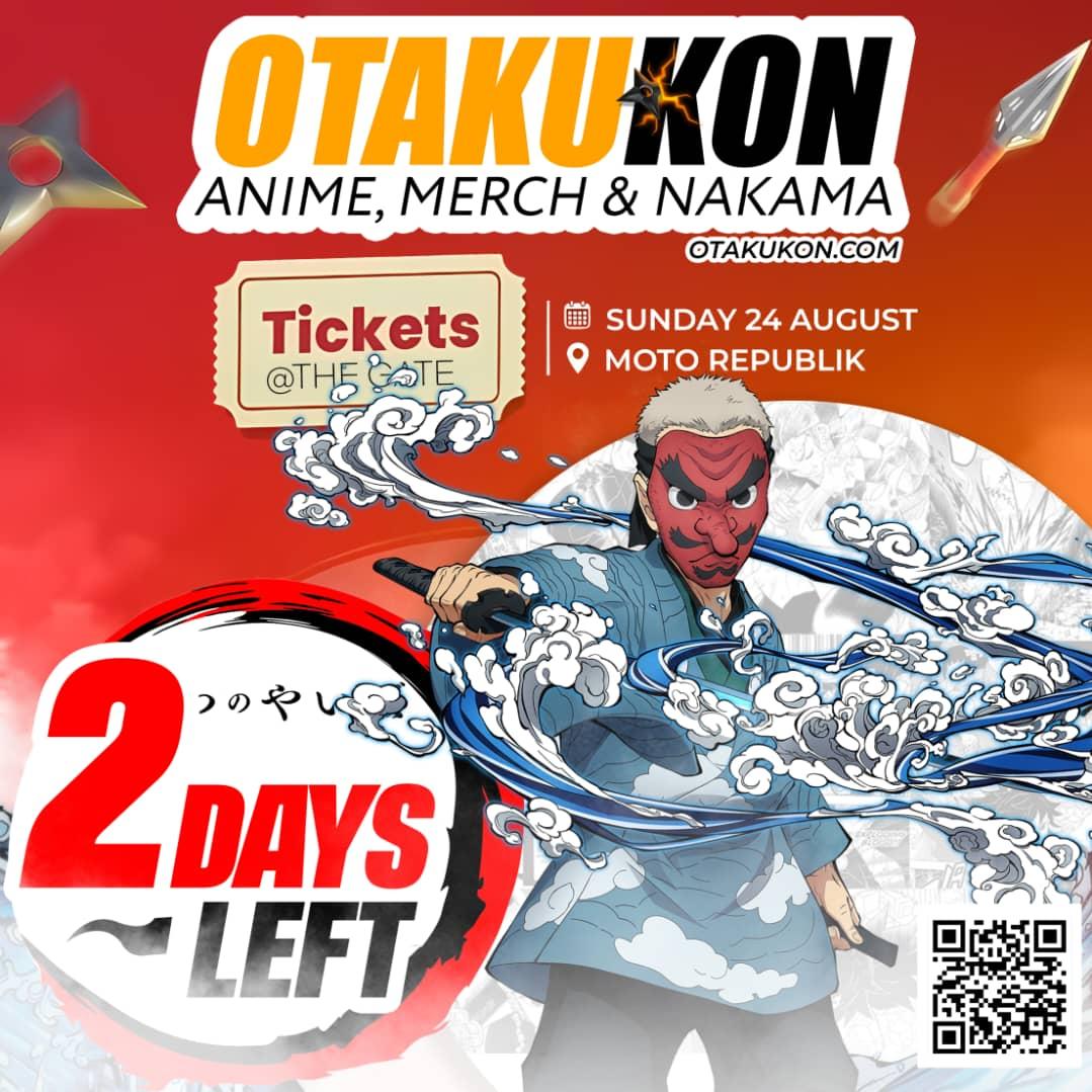 2 days to OKAF 2025!

Join us for the Otakukon Anime Festival  of 2025! Experience Japan's anime, manga and Japanese  pop culture loving community.

🛍️Anime Merch
🌶️🪽Hot wings Challenge