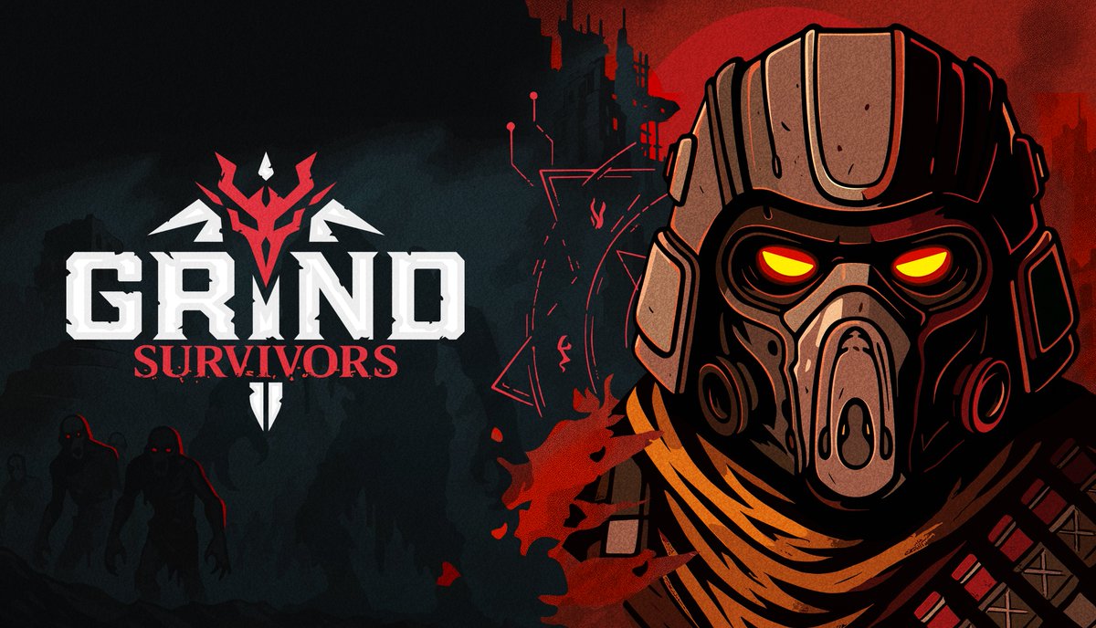 Our first game is officially out in the wild 👾

The Grind Survivors demo just dropped for Gamescom 2025 - and it’s free to try on Steam! store.steampowered.com/app/3816930/Gr…
Give it a shot, let us know what you think, and don’t forget to hit that wishlist button if you want to follow the