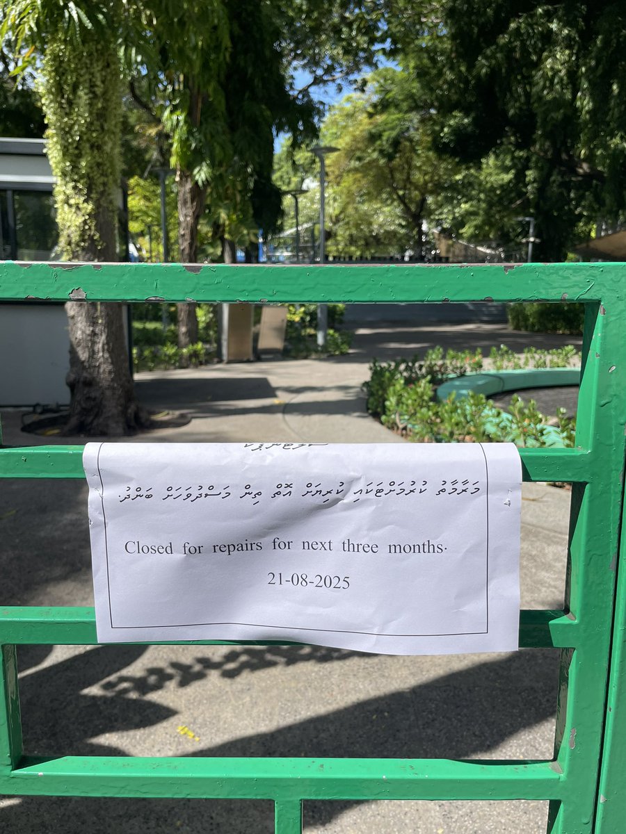 Surely they could have closed it in sections instead of closing the whole park for 3 months