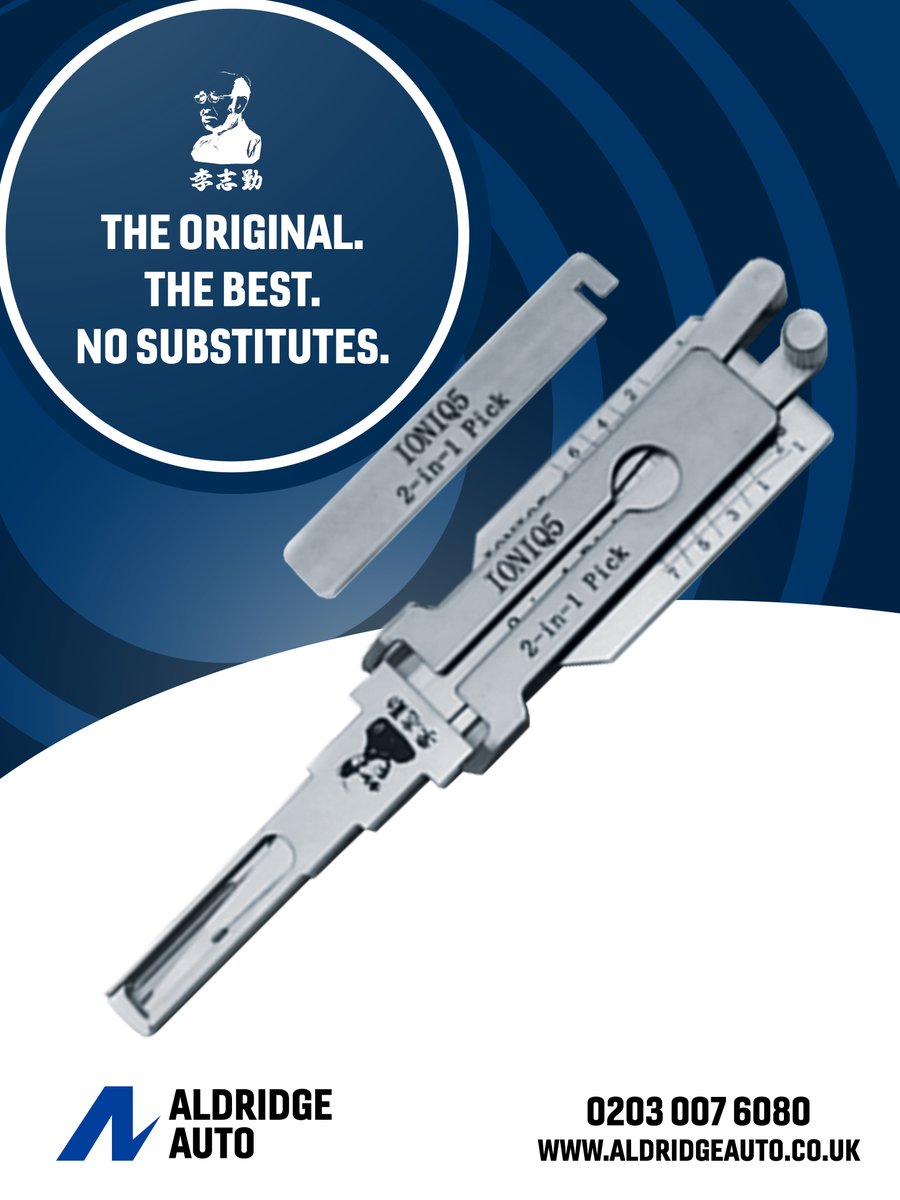 aldridgeauto_'s tweet image. 🔓 The Original. The Best. No Substitutes.

Mr. Li Picks — straight from the creator of the 2-in-1 Pick &amp;amp; Decoder.

If it’s not labelled and traceable — it’s not the real deal.

📦 Shop the full Mr. Li range here:

👉 aldridgeauto.co.uk/catalogsearch/…

#MrLiTools #AutoLocksmithGear