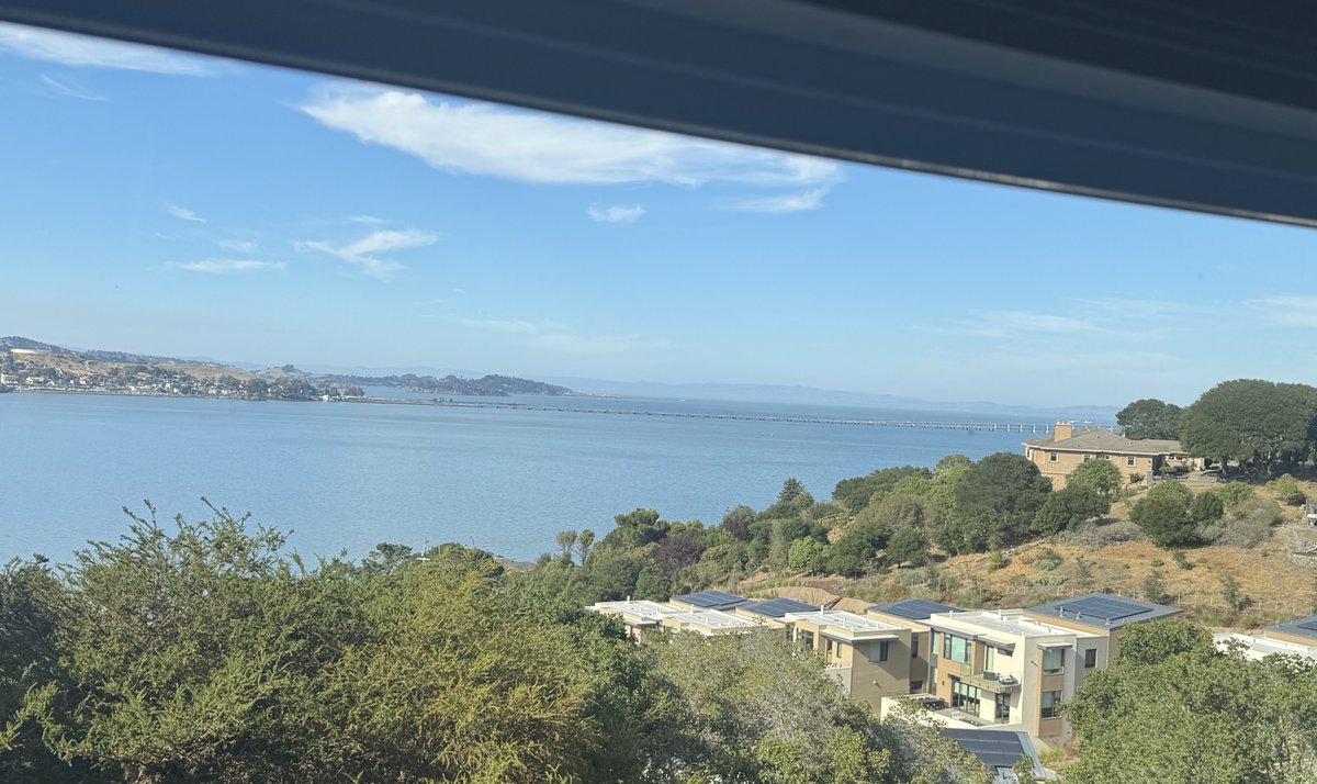 davidjchie's tweet image. enjoying the view and return to the Bay