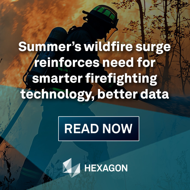Wildfires are surging across the globe, fueled by record-breaking heatwaves, strong winds and prolonged drought conditions. In this blog, Bill Campbell explains how smarter, better firefighting technology can help. #firefighting #wildfire #fire hxgn.biz/4fTHTHM