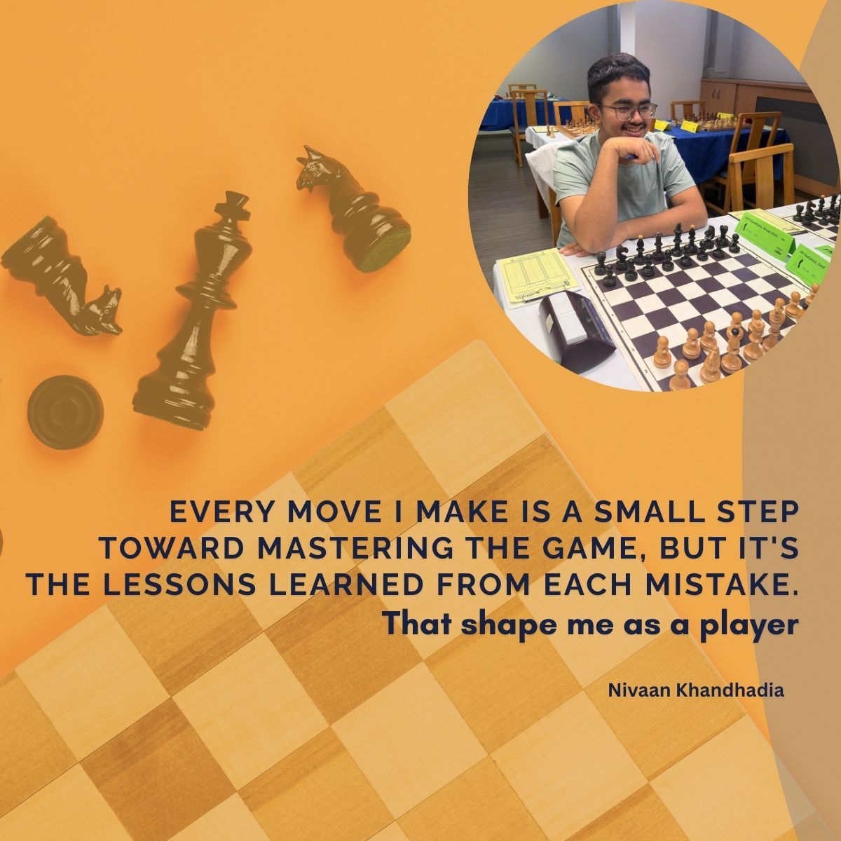 Nivaanplays's tweet image. Every move I make is a small step toward mastering the game, but it&apos;s the lessons learned from each mistake that shape me as a player.

#ChessJourney #LearningThroughMistakes #NivaanOnBoard #ChessGrowth #ChessPlayer