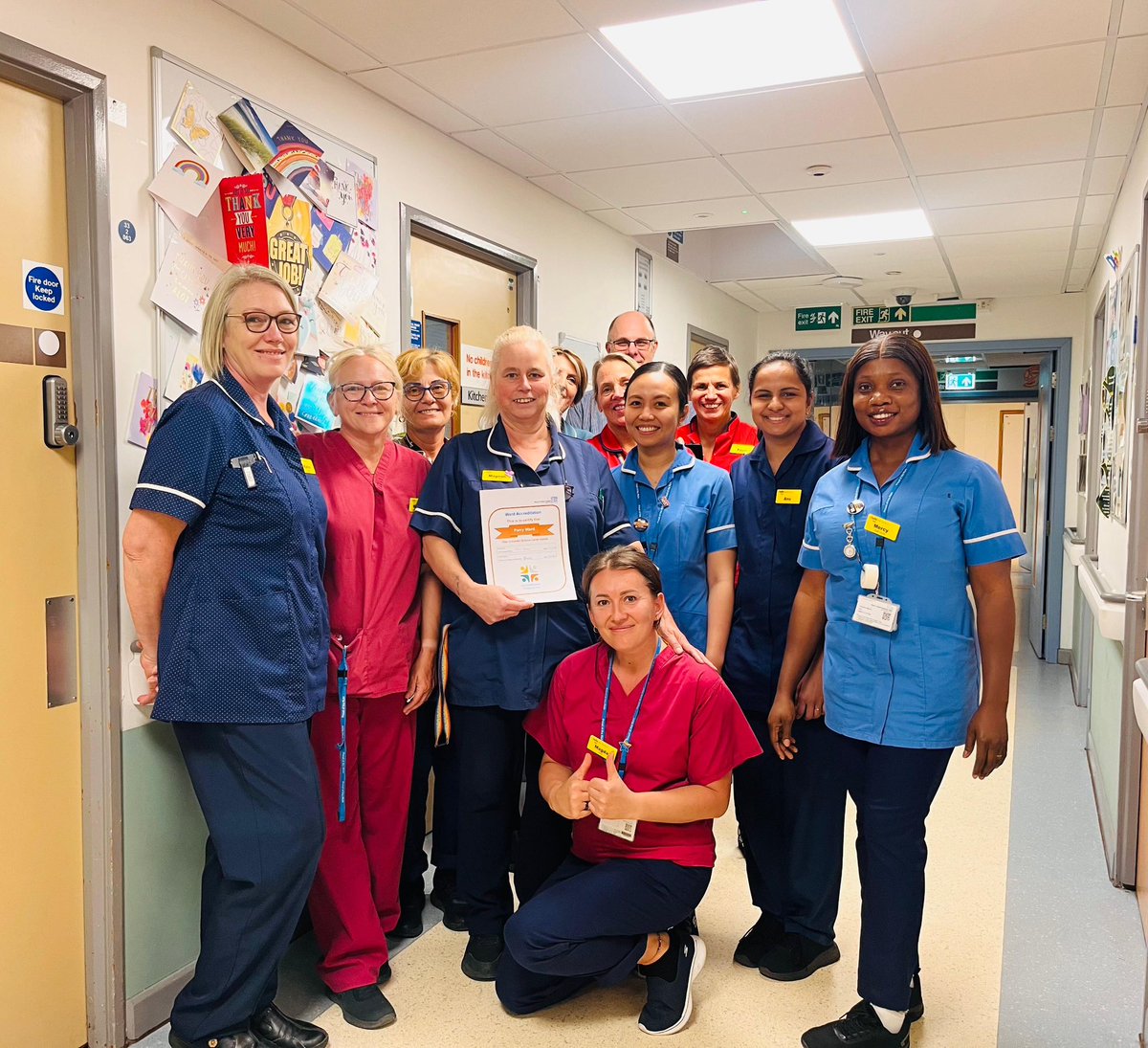 AnneP247's tweet image. Delighted for Parry ward achieving Bronze accreditation   the team really deserve this . Impressive Patient feedback strong team working 🎉@Antonialynch @jasonlugg @JoLloydRees @RUHmedicine @RUHBath