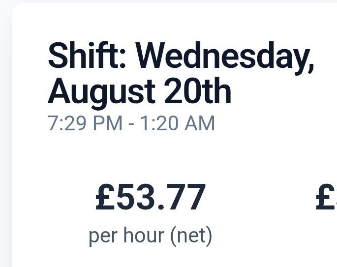 One "quiet" week and the usual suspects are saying we don't need any more on the KoL.

Had a blinder on Wednesday admittedly, and my average hourly rate for the week is just under £40 quid. These figures are after my "expensive" payment system deductions.

You might say the £53ph