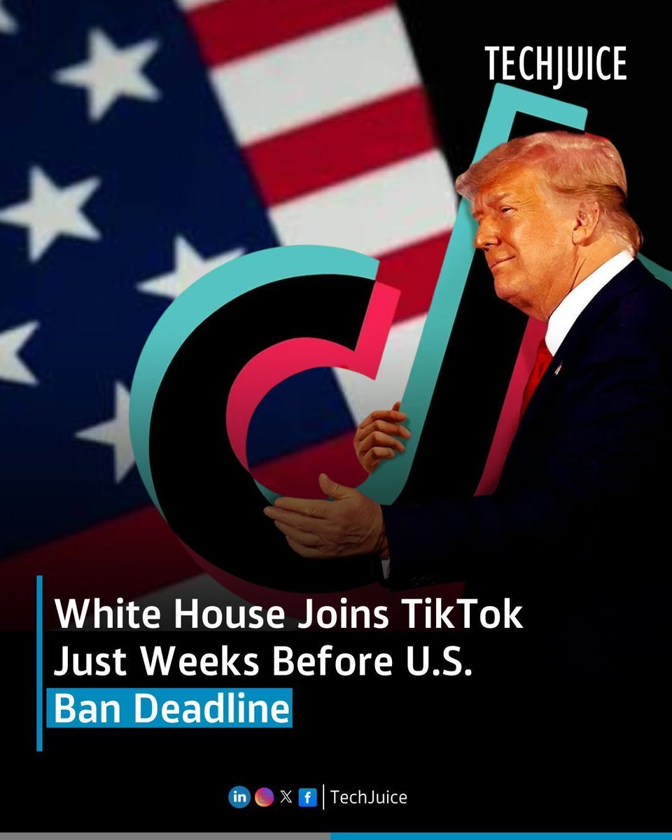The White House is now on TikTok (@whitehouse)!

Trump’s first video: “I am your voice” 
Caption: “America we are BACK! What’s up TikTok?”

Despite security concerns, the account gained thousands of followers within hours.

#WhiteHouse #TikTok #Trump