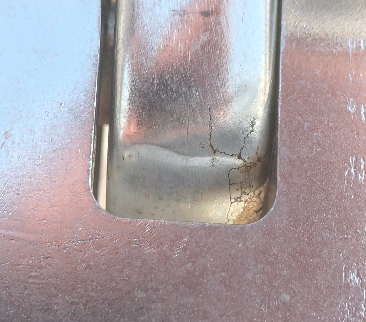 SurveysTheo's tweet image. Nothing to see here 🕵️🤦⛵

2022 production cruising catamaran.

Forestay rigging eye (almost almost) failure.

Thorough and meticulos yacht surveys is what we do.

#yacht #catamaran #sailing #yachtsurvey #corrosion #scc #engineering #boating