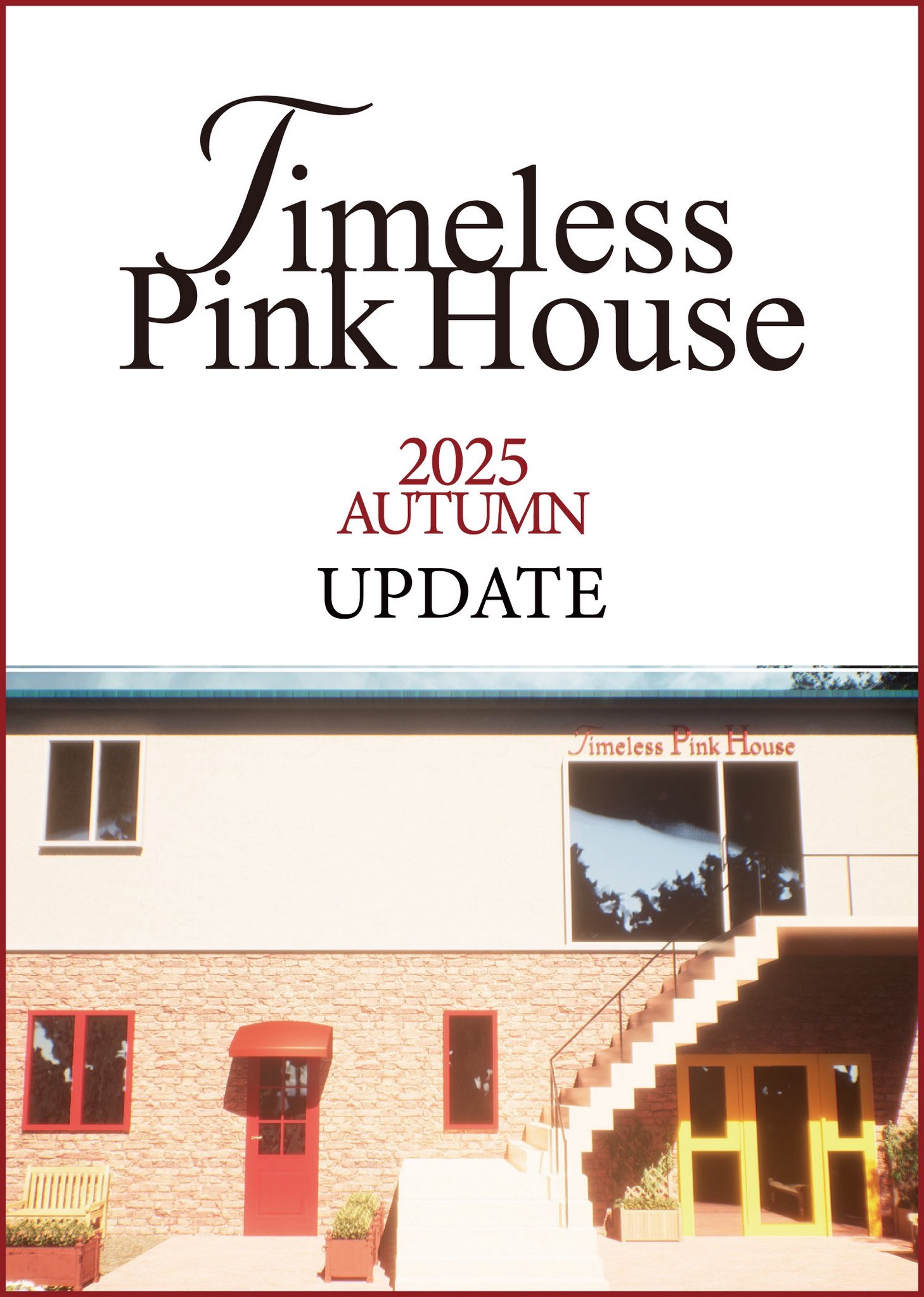 PINK HOUSE 30周年　ポスター PINK HOUSE 30周年ポスター