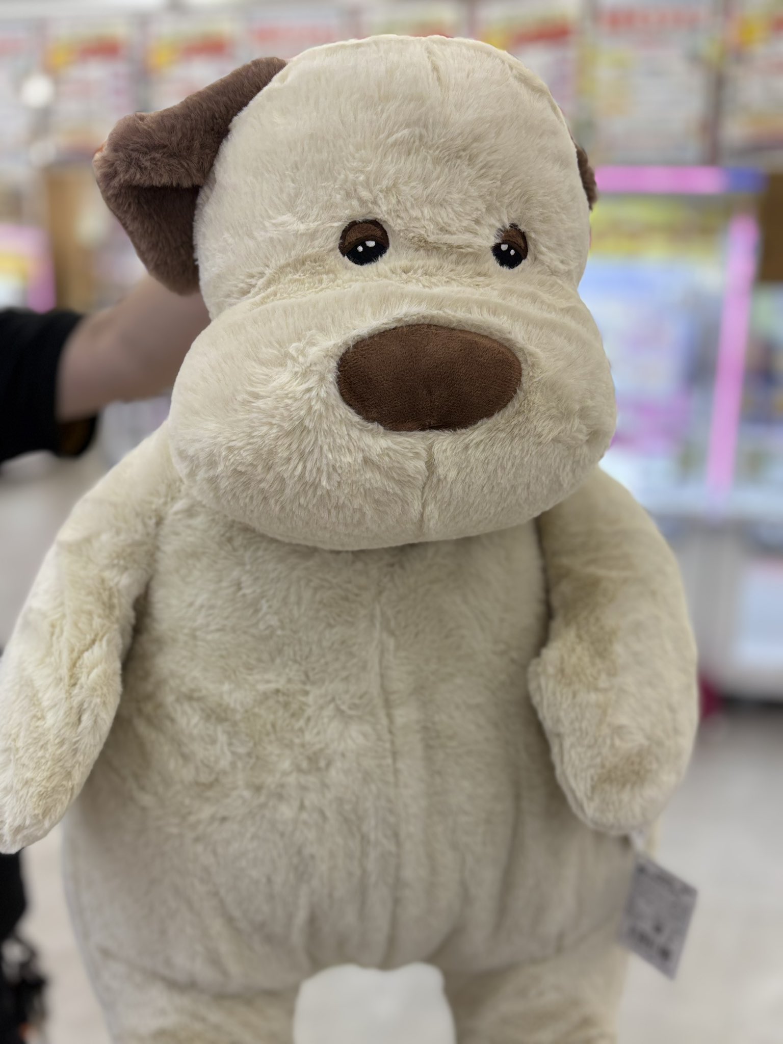 【新品未使用】超BIG ふわふわ GIGAワンちゃん ふわふわ！GIGAワンちゃん 犬のぬいぐるみ - メルカリ