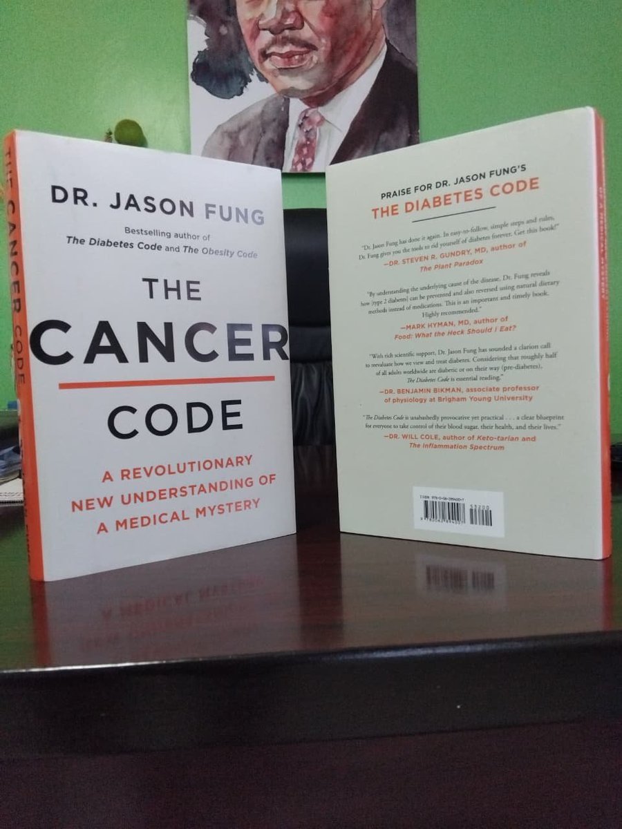 Men,

The Cancer Code unveils a revolutionary view of cancer as a metabolic and evolutionary disease, empowering readers with dietary and lifestyle strategies to prevent and fight it.

To get your copy:

+254 745 399 495

#MasculinitySaturday