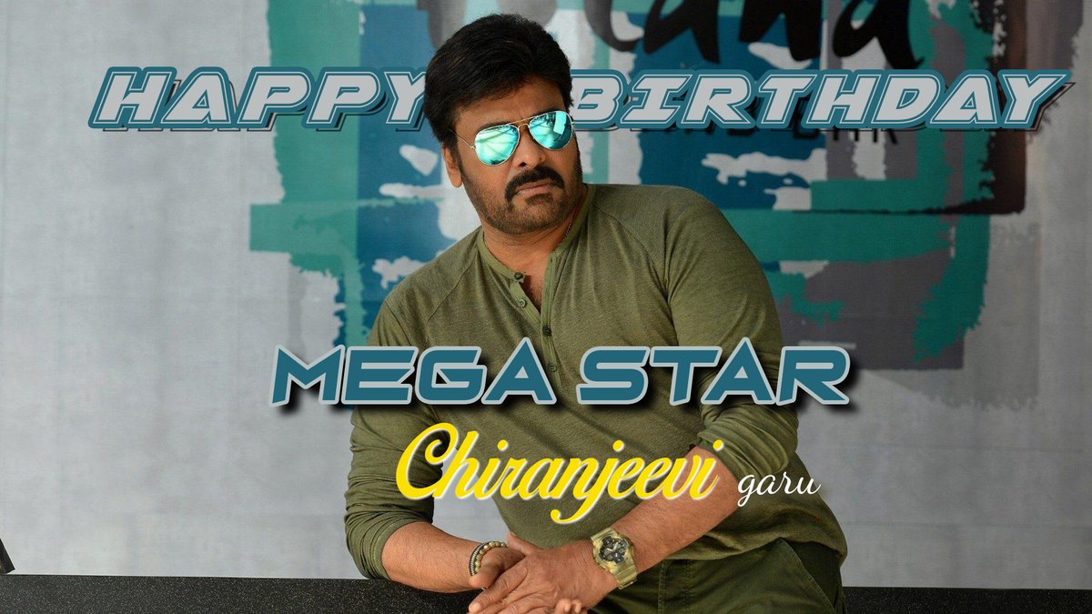 Raajeev kanakala (@rajeevco) on Twitter photo 🔥 Happy Birthday to the one who defines SWAG & SOUL—Megastar <a href="/KChiruTweets/">Chiranjeevi Konidela</a> garu.
King of charisma, boss of hearts, and our forever inspiration. Keep rocking the world, Chiru Sir! 👑🙌
#HBDMegastar #chiranjeevi #happybirthday 🔥 Happy Birthday to the one who defines SWAG & SOUL—Megastar <a href="/KChiruTweets/">Chiranjeevi Konidela</a> garu.
King of charisma, boss of hearts, and our forever inspiration. Keep rocking the world, Chiru Sir! 👑🙌
#HBDMegastar #chiranjeevi #happybirthday