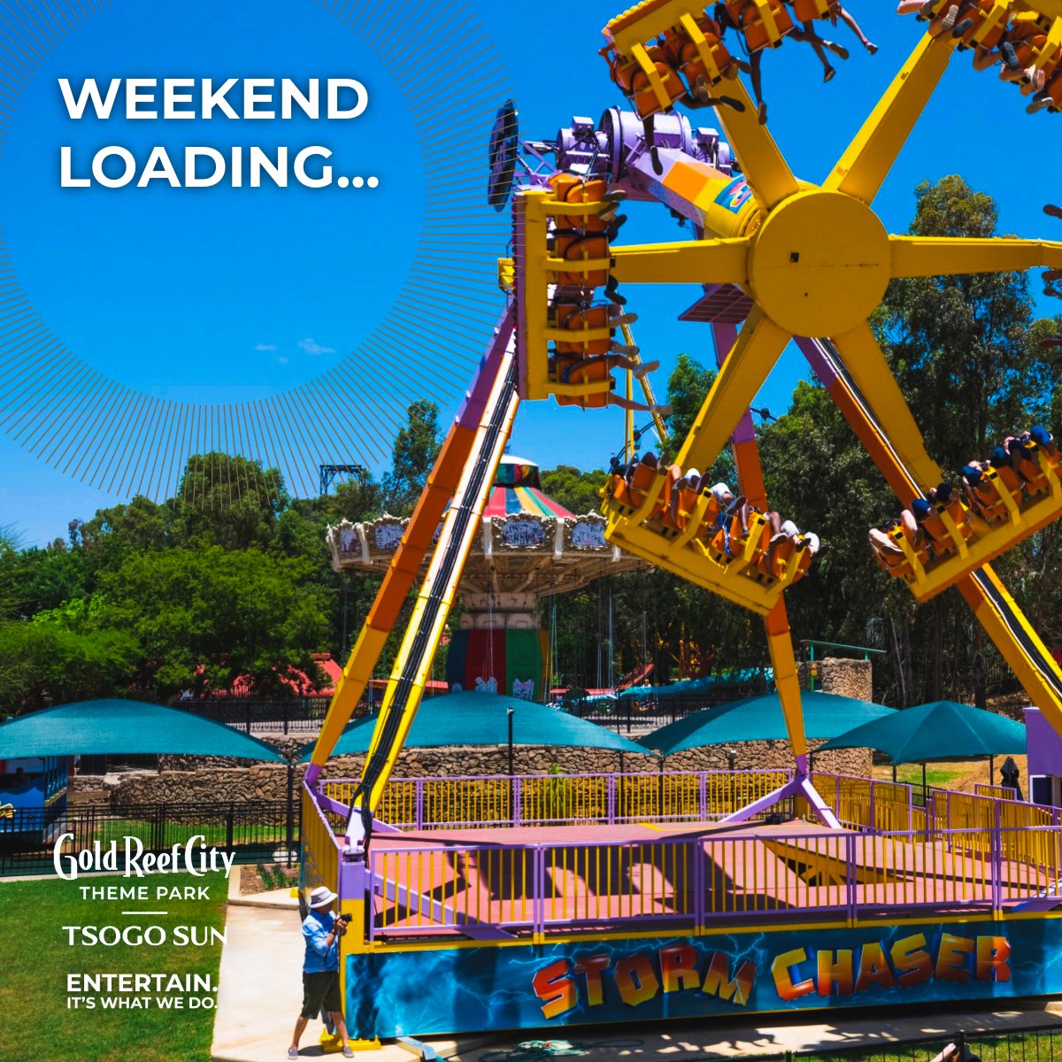 🎢 WEEKEND LOADING...
Get ready for non-stop fun at Gold Reef City Theme Park!

✅ Thrilling rides
✅ Family adventures
✅ Great food &amp; entertainment

📍 The ultimate weekend destination – only at Gold Reef City!
Don’t miss out — the fun starts the moment you arrive! 🎉
