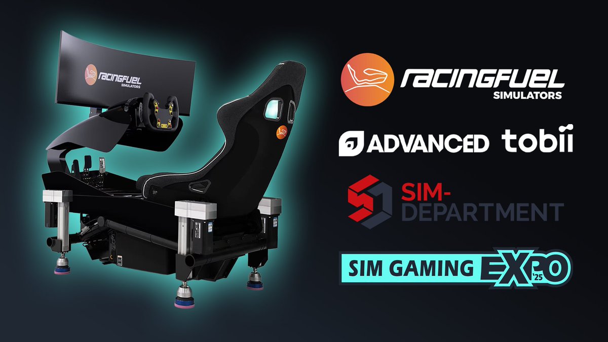 OverTake_gg's tweet photo. ππ¨ Sim Department and SimCraft plus RacingFuel Simulators & Advanced GG are teaming up with Tobii at @SimGamingExpo π
Get ready for cutting-edge tech and immersive experiences at the #SGE2025. πΎπ₯
Read more: https://t.co/o2WdVDTD4N
#SimGamingExpo2025 https://t.co/ifLyECCWPG