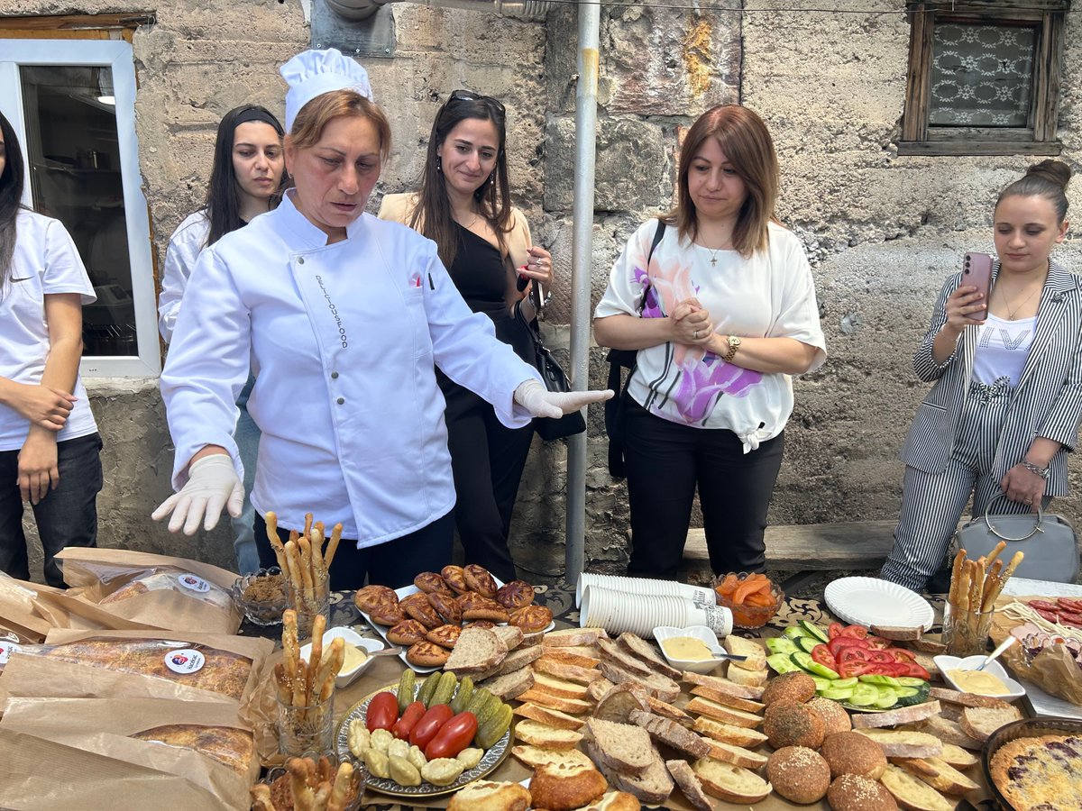 People in Need (@people_in_need) on Twitter photo 🍞🥐The doors of #HacekacLaMaisonBakery in Yerevan, Armenia, are open for business. When Narine’s family returned to #Armenia from France, we supported getting settled and starting their business w/ #OFIIArménie. 
🙌Join us in wishing them lots of future success! 🍞🥐The doors of #HacekacLaMaisonBakery in Yerevan, Armenia, are open for business. When Narine’s family returned to #Armenia from France, we supported getting settled and starting their business w/ #OFIIArménie. 
🙌Join us in wishing them lots of future success!
