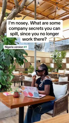 phveektordrayne's tweet image. What are some company secrets you can spill, since you no longer work there? Nigerian version👇👇