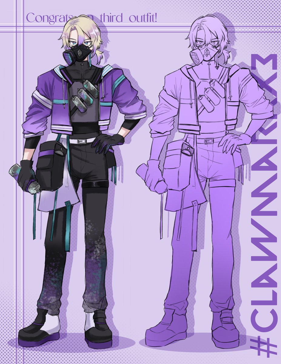 first time doing outfit prediction... congrats on 3rd outfit! #ClawmarkX3