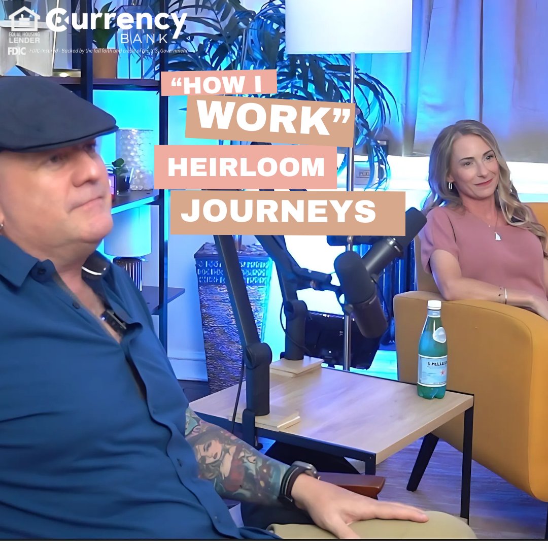 Join us for this week's "How I Work" video presented by Currency Bank featuring Angela Alessi and Lee Alessi, co-founders of Heirloom Journeys. They operate life with one philosophy: tomorrow is never promised. Join us as we break down the habits and strategies they've used to