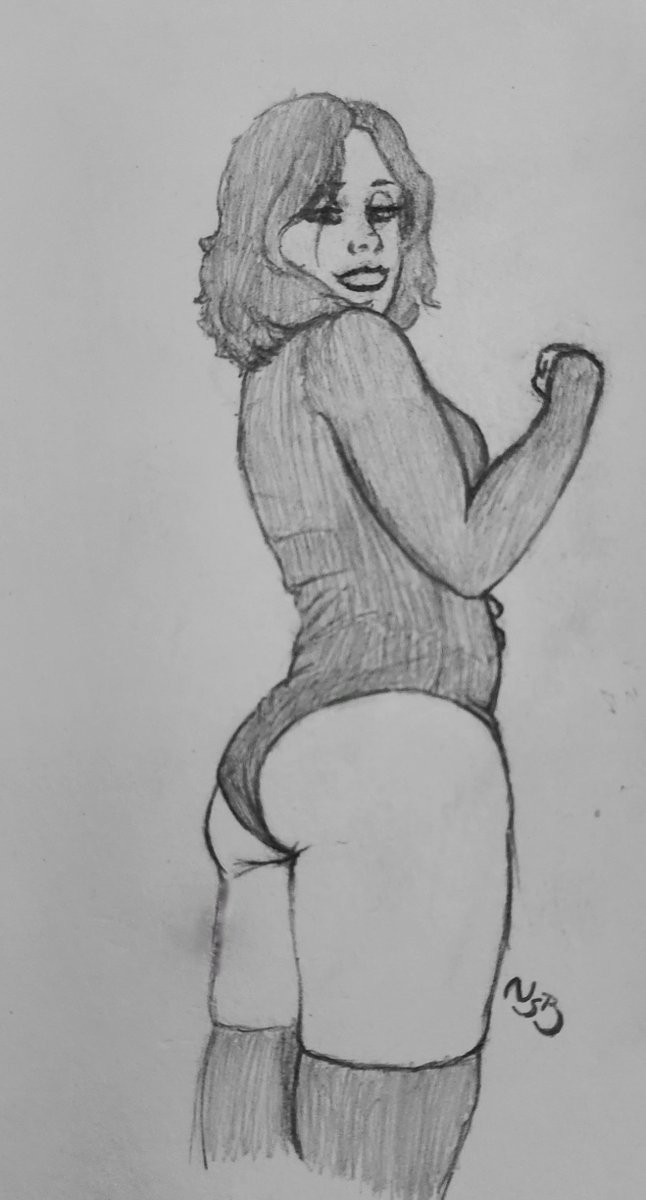 Some body/pose/perspective/outfit practice~