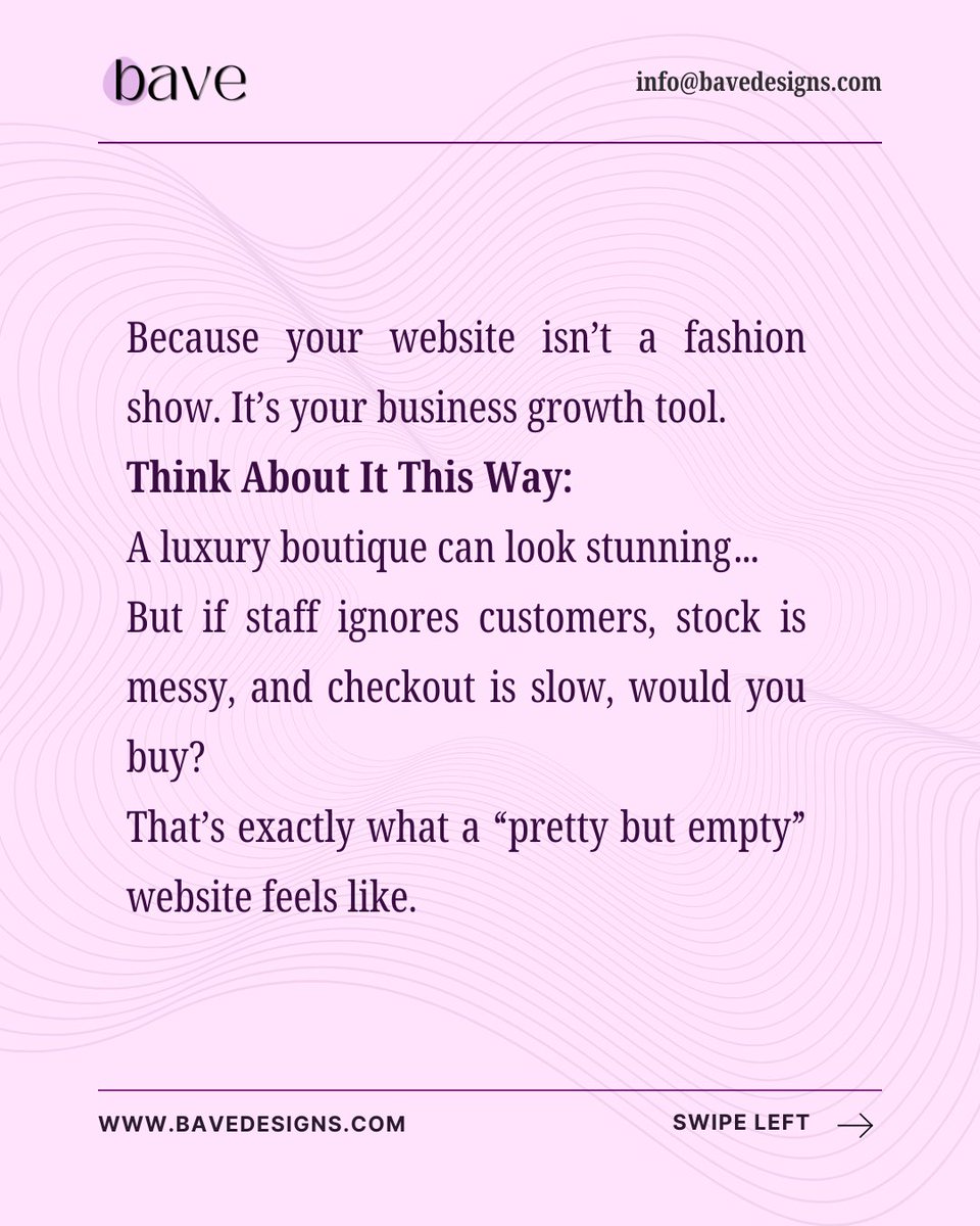 bavedesign's tweet image. Need a functional website? Click the link in our bio to book a FREE consultation

CONTACT US:

E-mail; info@bavedesigns.com

Call: +234 814 084 0447

#websitedesigntips #webdesignerinnigeria #shopifywebsite #webdesignconsultation#websiteaesthetics #websiteforbeautybrands