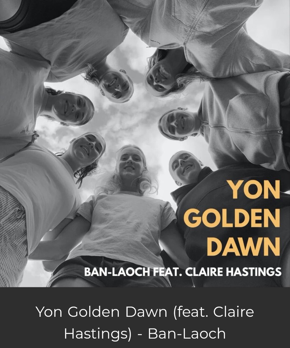 Ulsterpoet's tweet photo. Try this wonderful track from the fabulous Claire Hastings, a new anthem for women’s sport and Women’s Rugby, absolutely glorious way to start a Friday and kick off the Women’s Rugby World Cup

https://t.co/FhmGuUZkq6

#WRWC2025 #yongoldendawn #clairehastings #SRFU https://t.co/N1fgdLztMn