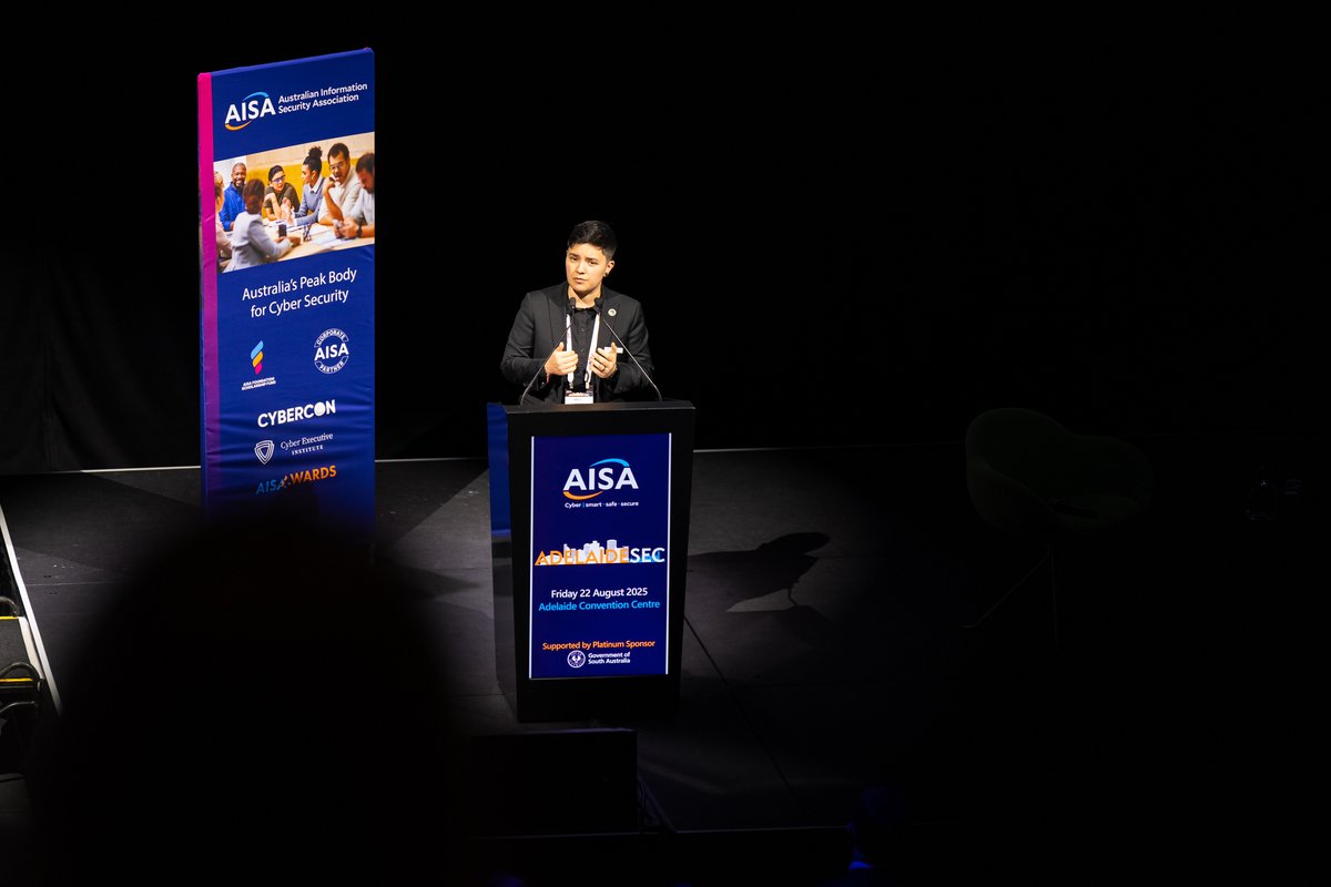AISA_National's tweet photo. AISA continues to bring you opportunities to learn, connect, and be inspired with AdelaideSEC.
#Cybersecurity #AdelaideSEC #Leadership https://t.co/OdZIzfrOWz