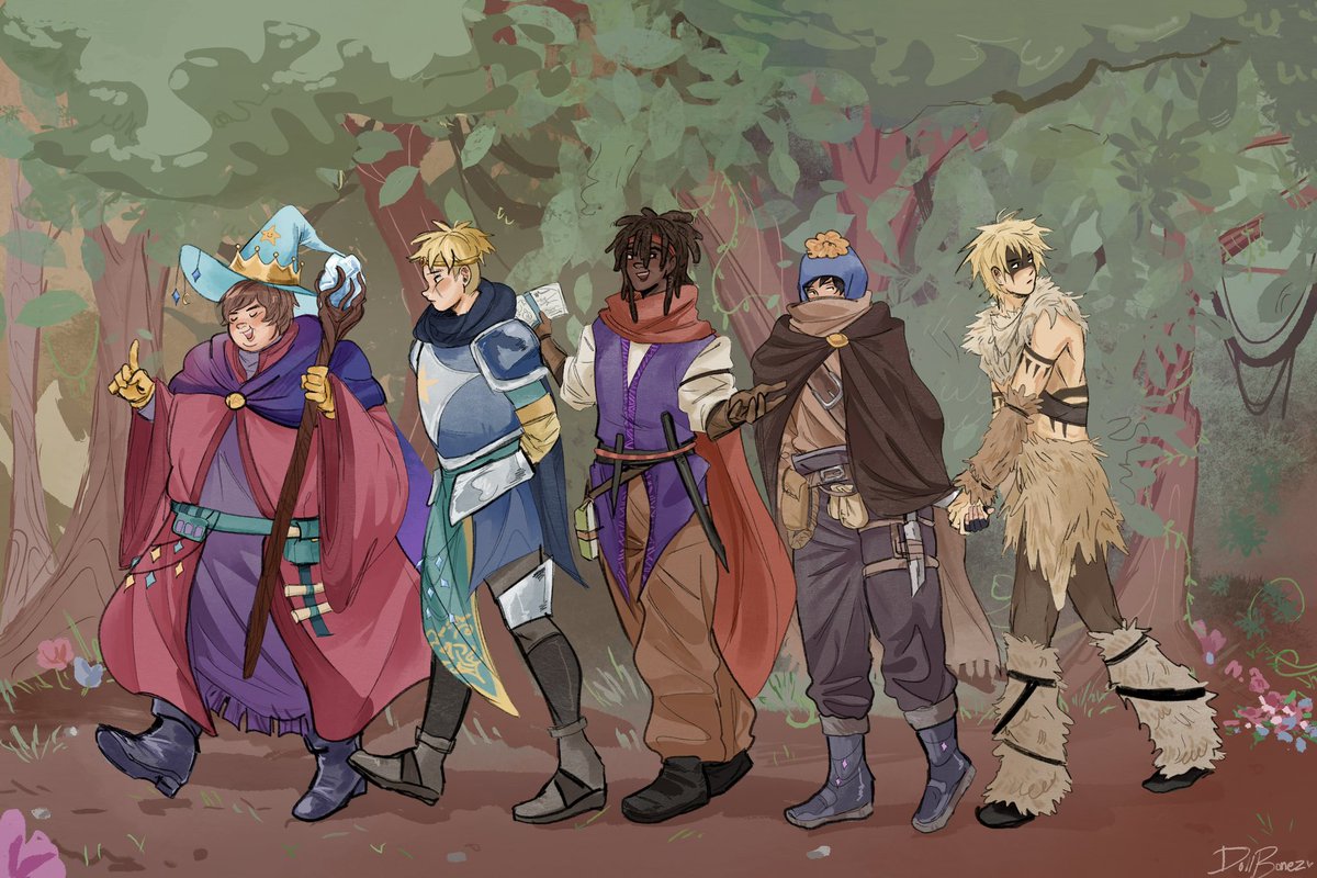 Deep in the land of Zaron.

[Art by @/doll_bonez]

. ✦ ݁ ˖
#southparkfanart  #southpark #spcraig #spTweek #sptolkien #EricCartman #spcartman