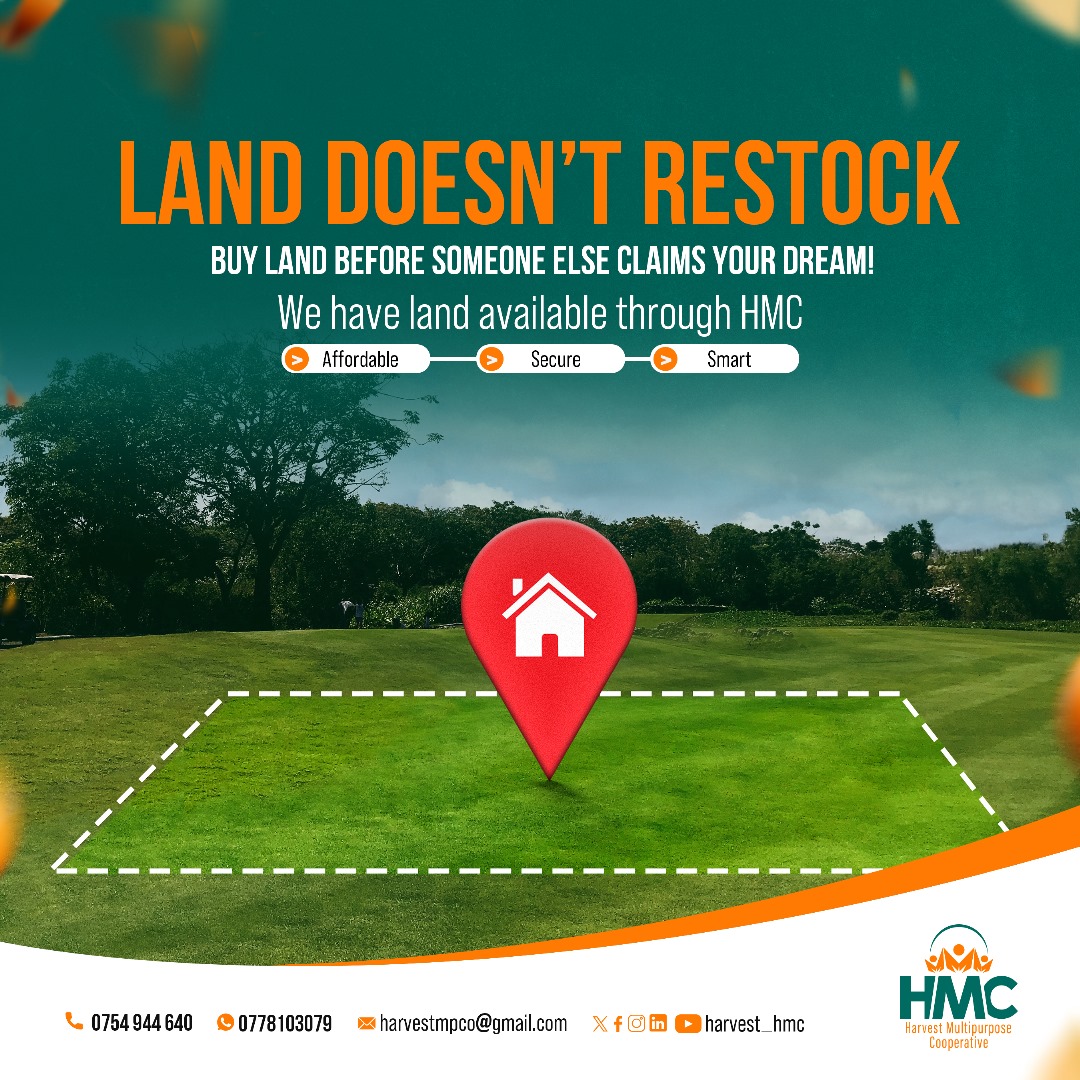 harvest_hmc's tweet image. 📍We have land available through HMC — affordable, secure, and smart. 

#HMC #MicroSaving #FinancialFreedomForGenerations #SignUpSaveBuyLand