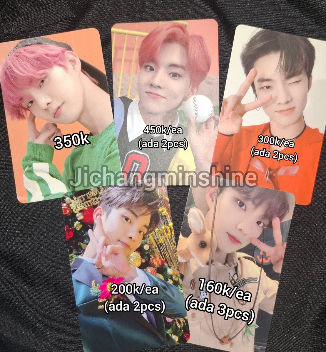 #tbsell Changmin pc💗

wts, want to sell 
- MMT DDD
- Broadcast Bloom bloom (BC BLBL)
- MD RE:AL Ballcap
- Christmassy name keyring /nikahan
- MMT2 the stealer (changmin kiki)

condi dm ya kak🫶🏻 
dom jaktim 
bisa oren💗
boleh nego🙏 ayo kak udh diskon🥺🙏