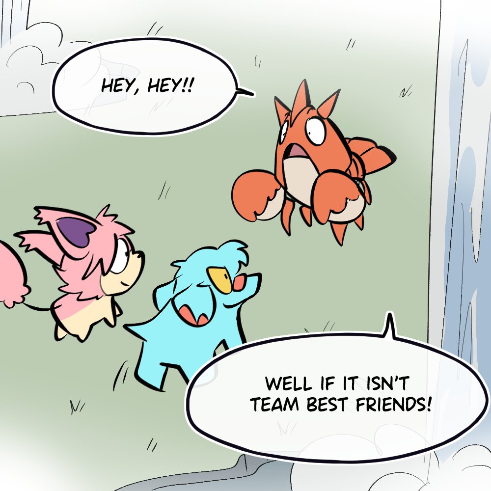 chubledoobles's tweet image. Another day, another vision (migraine) #pmd2 #skitty #phanpy #teambestfriends
