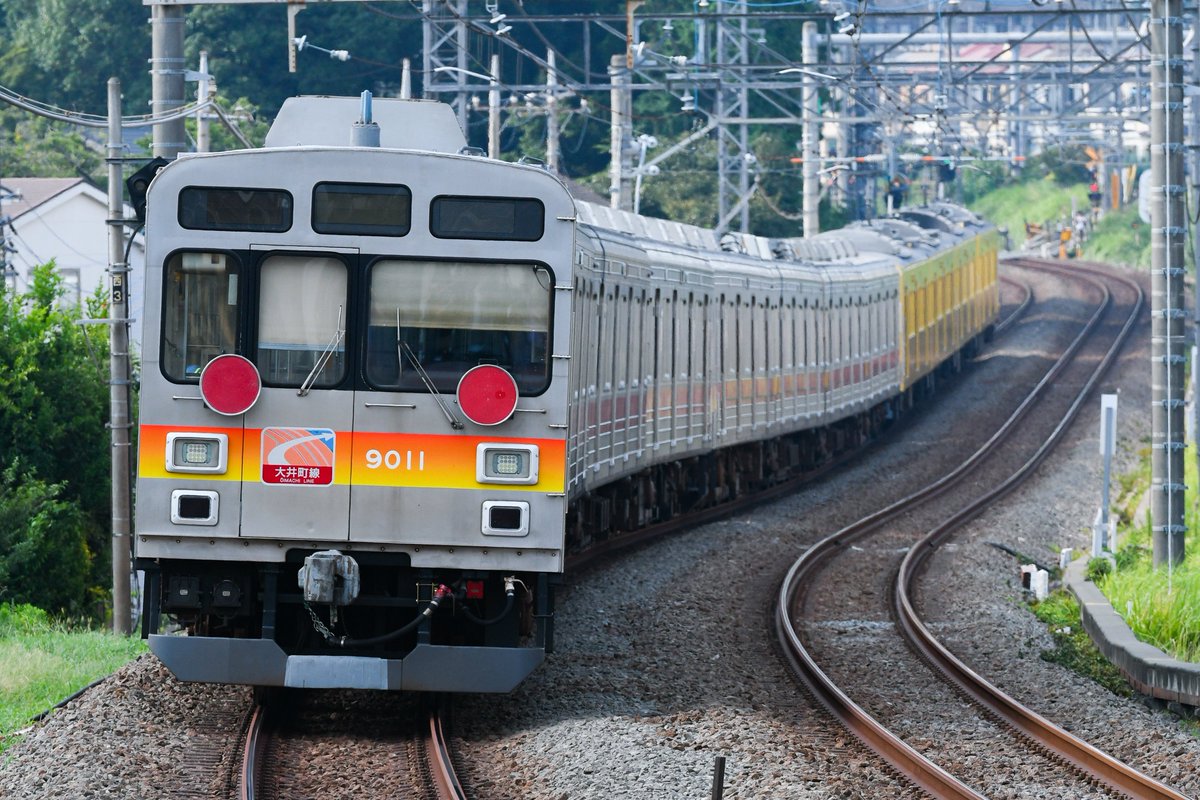 GotandauserA5's tweet photo. 8.20~22
元東急9011f、9003f西武鉄道譲渡関連
21の夜からは8連を組成。まさか8連の9000なんて12年振りですね
各位お疲れ様でした https://t.co/WvTQJMvUCU