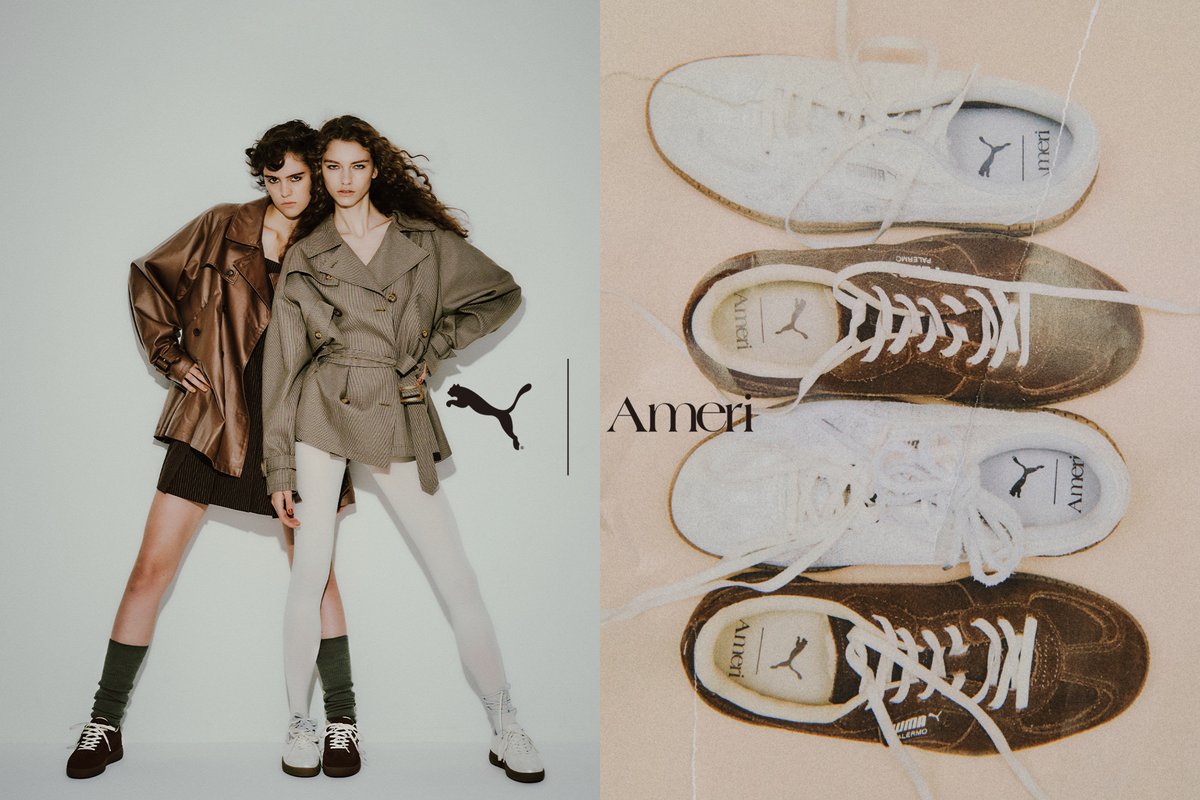 PUMA × Ameri 第3弾コラボレーションアイテムが販売開始！ ＼ 今回の