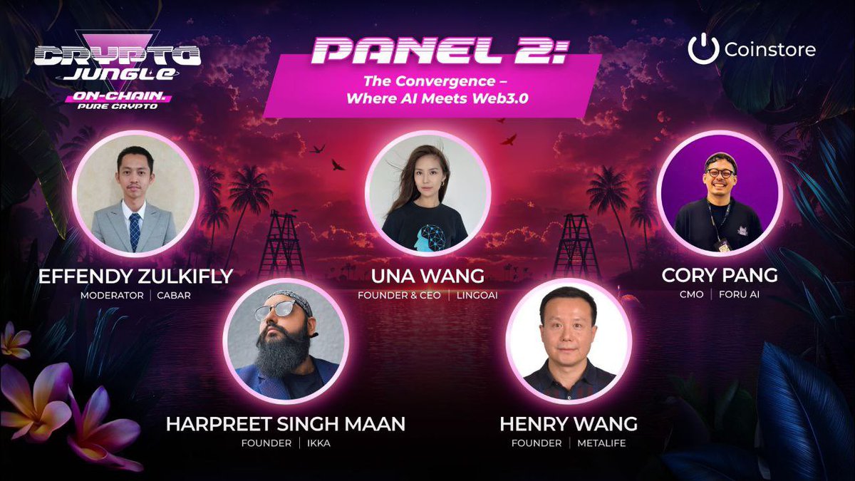 Most people think AI + Web3 is about new tech.
Wrong. It’s about new income streams.

At Coinfest Asia, I’ll be sharing how:
– Data becomes an asset, not a free byproduct
– Reputation + identity go portable (AI-DID)
– Payouts + micro-work scale across borders

The next internet