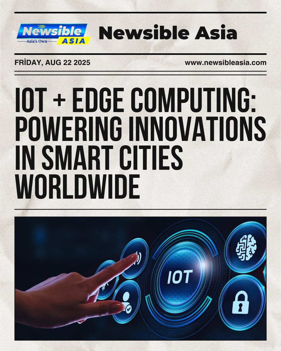 newsibleasia's tweet image. IoT edge computing is energizing smart cities—from adaptive traffic signals to smart waste bins and real-time surveillance—all processed close to the source.
Read more: newsibleasia.com/iot-edge-compu…
#IoTEdge #SmartCities #EdgeComputing #UrbanTech #NewsibleAsia