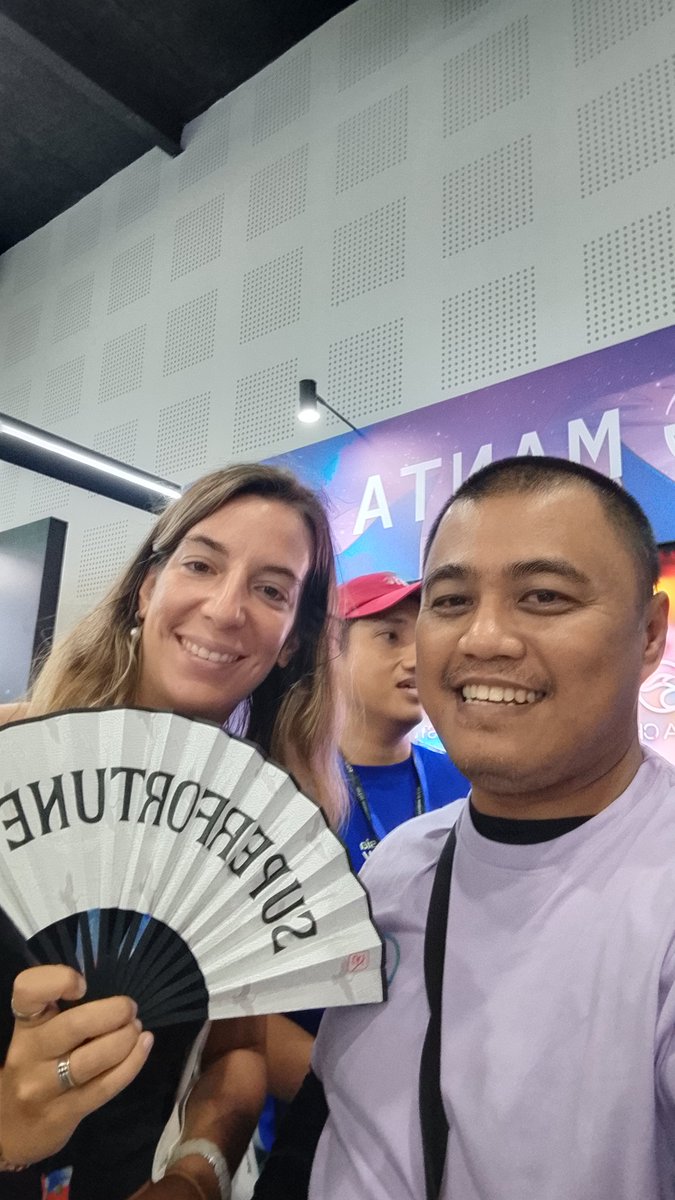 duniaweb3's tweet image. @Satoshika_ terima kasih sudah datang ke booth @MantaNetwork