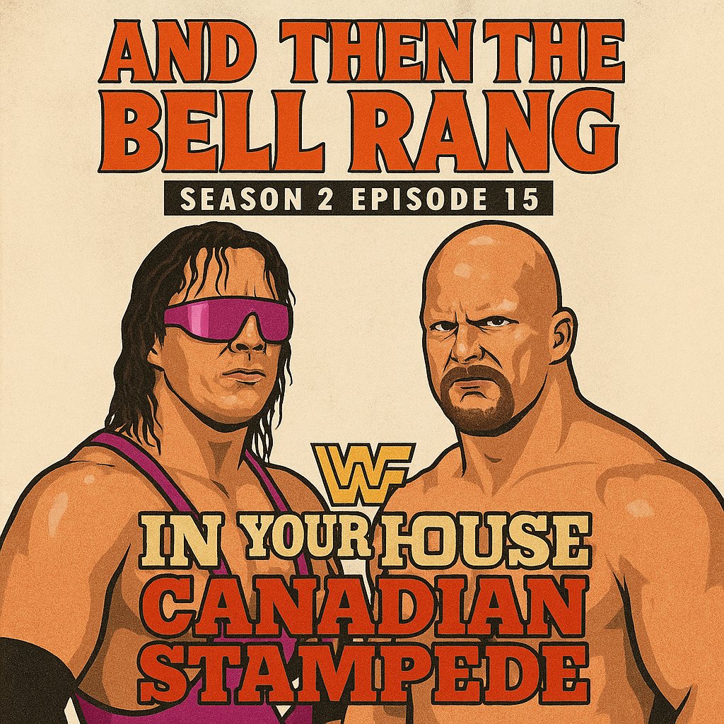 and then the bell rang (@thenthebellpod) on Twitter photo 🐂🇨🇦 NEW EPISODE!
Lex Lloydy & Dangerous Dave revisit one of the greatest PPVs ever – WWF In Your House: Canadian Stampede (1997)! 🔔
Crowd heat, Hart Foundation pride, and a 10-man tag for the ages!
🎙 Listen now on And Then The Bell Rang!
#WWF 
linktr.ee/andthenthebell… 🐂🇨🇦 NEW EPISODE!
Lex Lloydy & Dangerous Dave revisit one of the greatest PPVs ever – WWF In Your House: Canadian Stampede (1997)! 🔔
Crowd heat, Hart Foundation pride, and a 10-man tag for the ages!
🎙 Listen now on And Then The Bell Rang!
#WWF 
linktr.ee/andthenthebell…